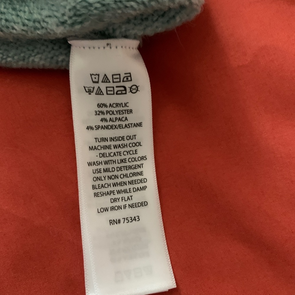 William Rast Blue Sweater - Like New! - Picture 4 of 4